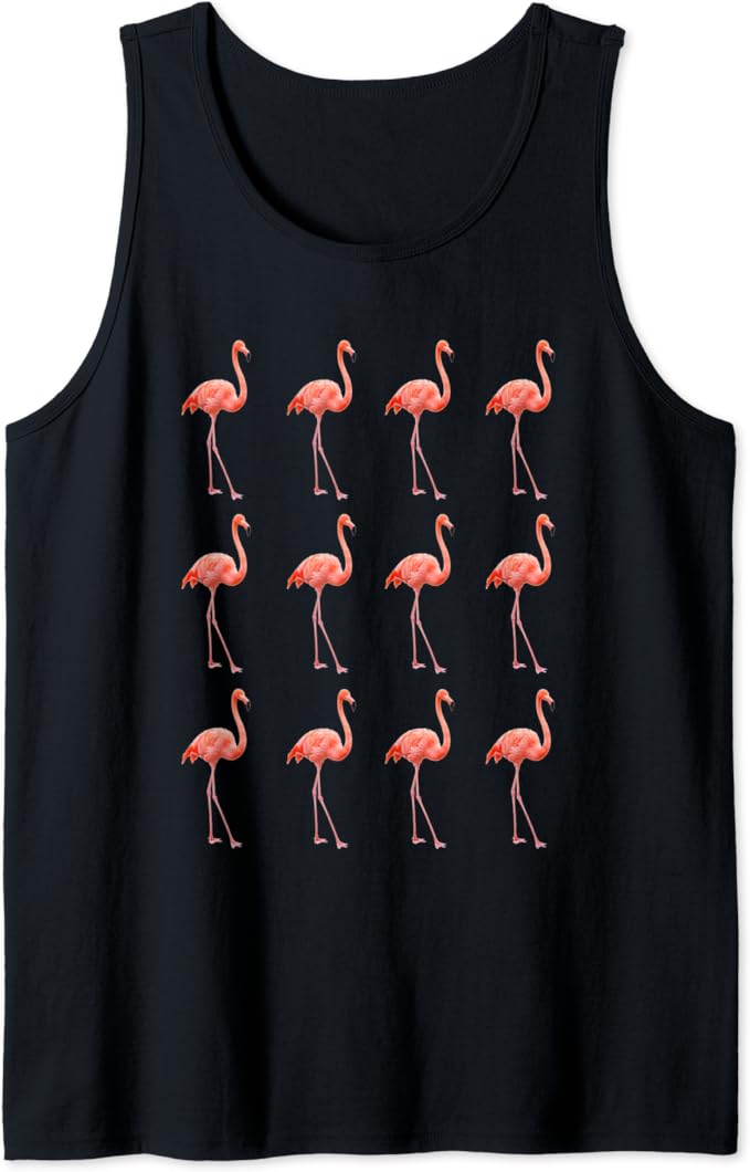 Awesome Trendy Flamingos Tank Top Clothing